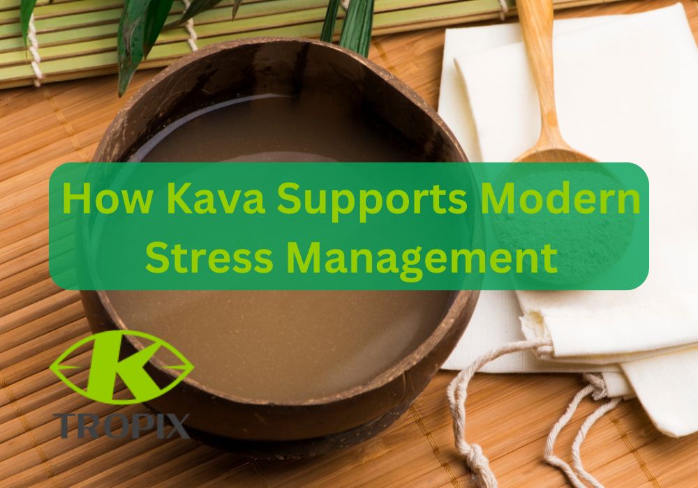 How Kava Supports Modern Stress Management