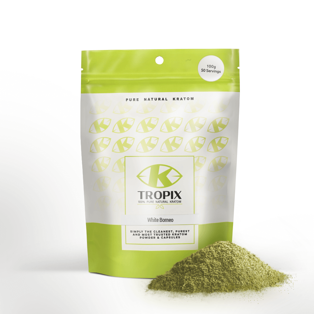 100 grams White borneo kratom powder