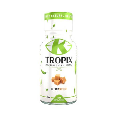 butterscotch kratom shot from K Tropix