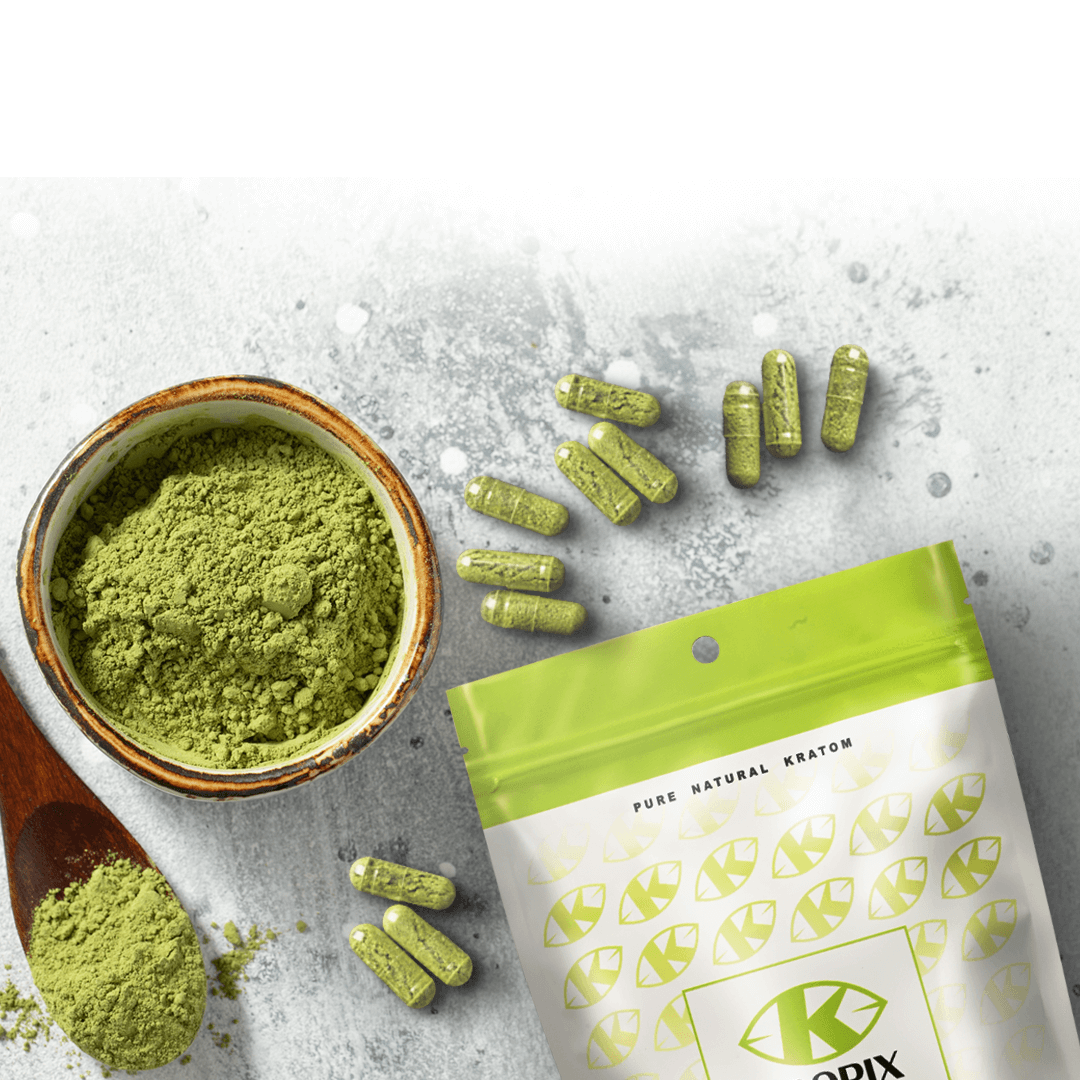 Green maeng da kratom capsules