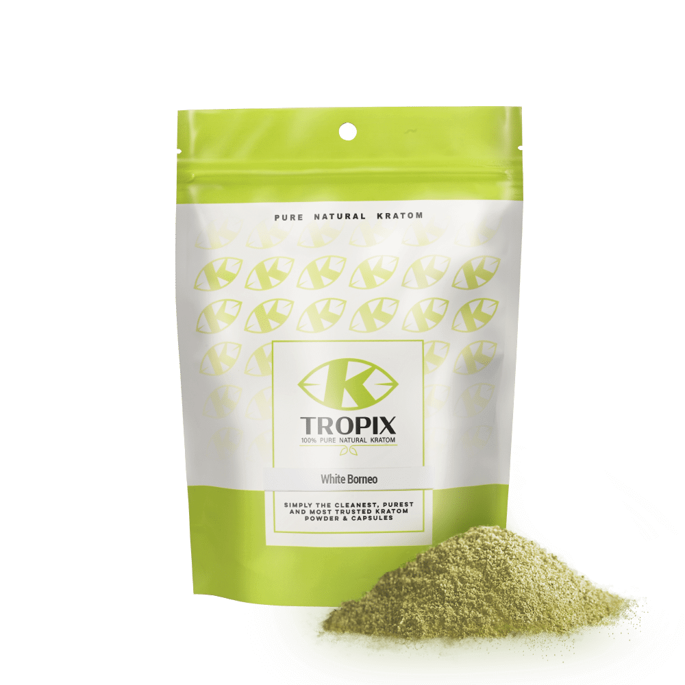 White Borneo kratom powder
