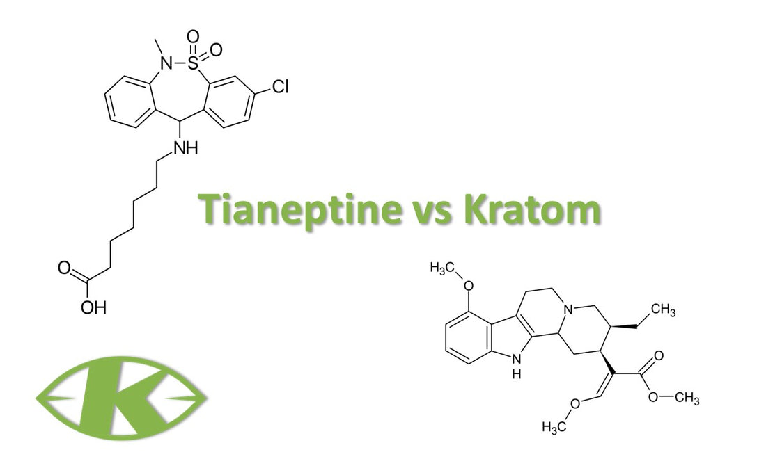 Tianeptine vs Kratom - K-Tropix