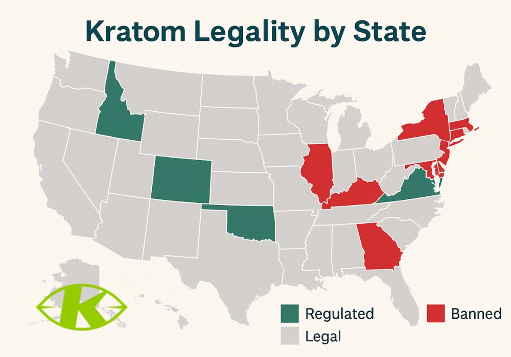 Kratom legality by state