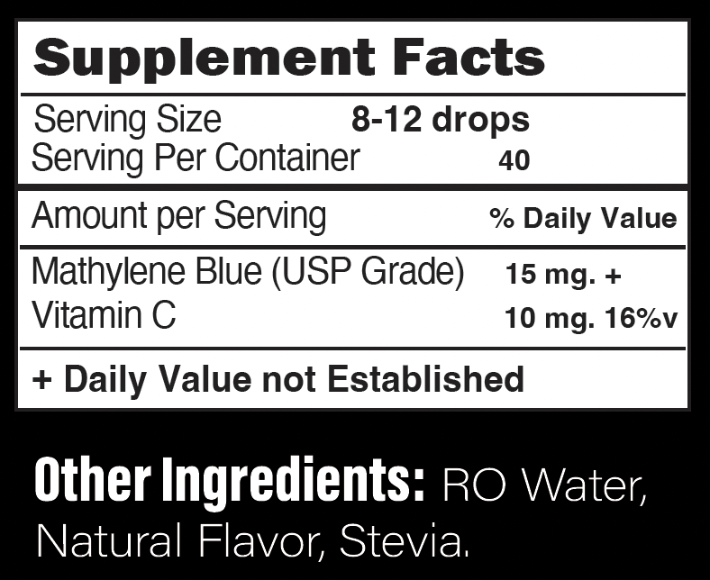 
                      
                        Methylene Blue + Vitamin C
                      
                    