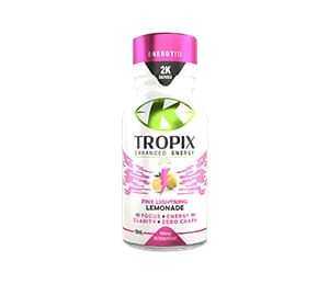 
                      
                        K Tropix Enhanced Energy Shot pink lightning lemonade flavor
                      
                    